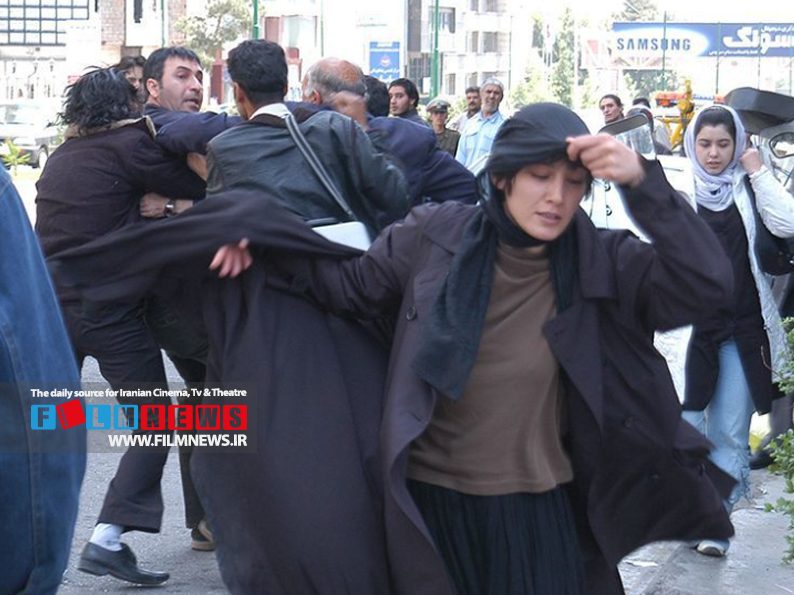 کتک خوردن مژده از مرتضی در فیلم سینمایی چهارشنبه سوری