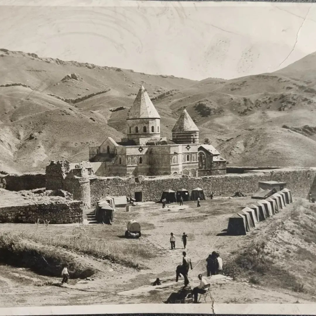 تصویری قدیمی از قره کلیسا