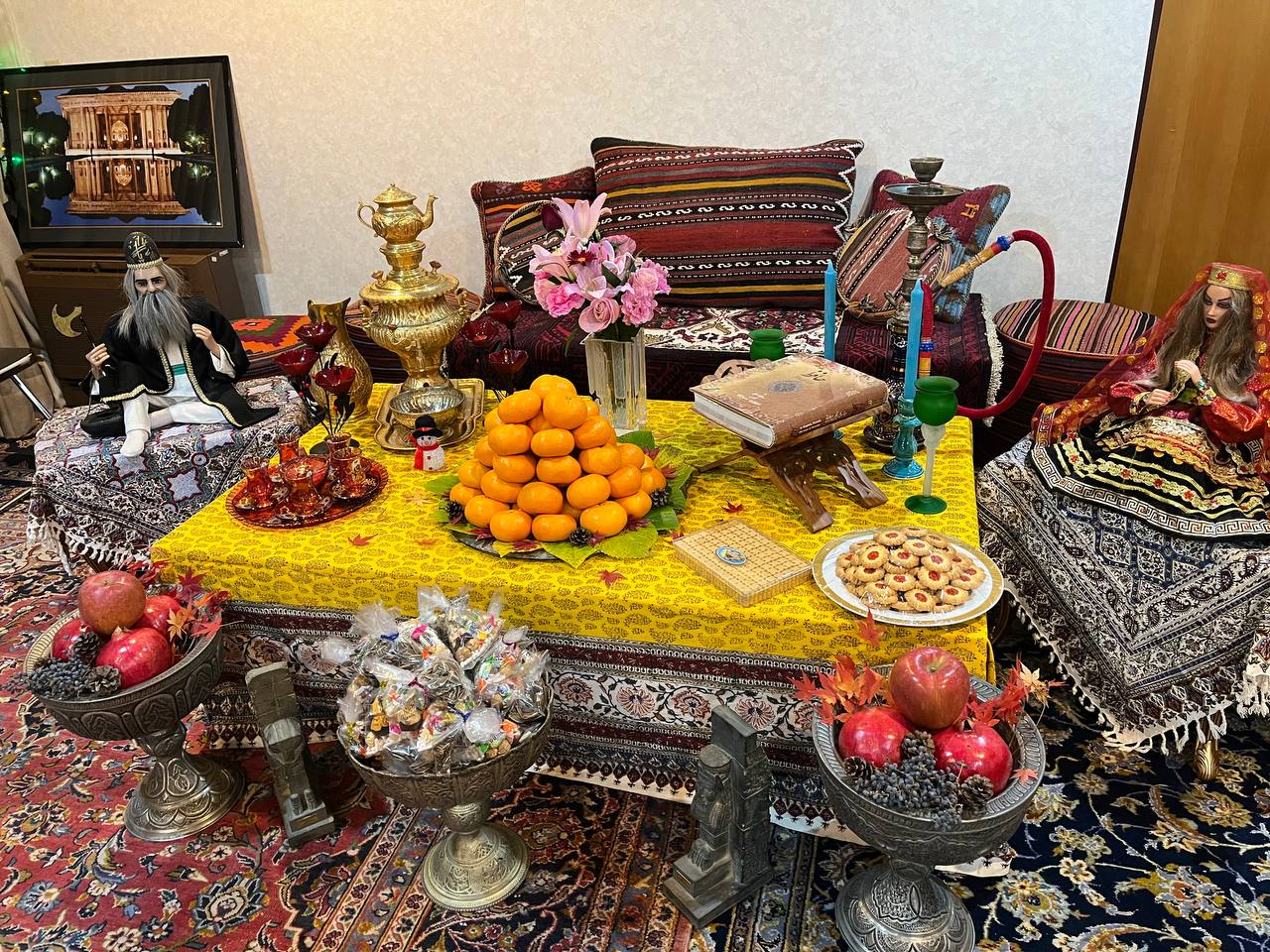 سفرهی یلدای ایرانی