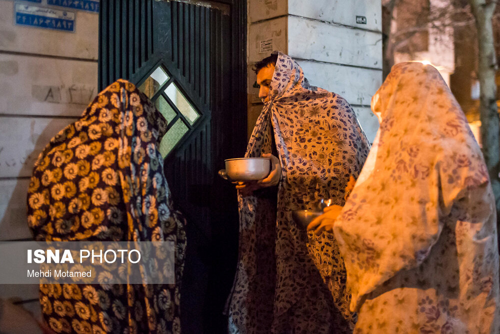 آیین قاشق‌زنی در قزوین