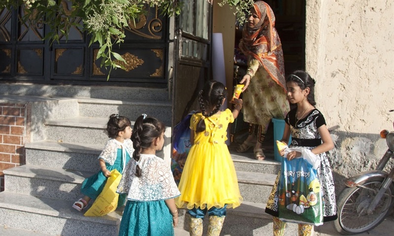 مراسم آردگیزگردانی در بندرعباس