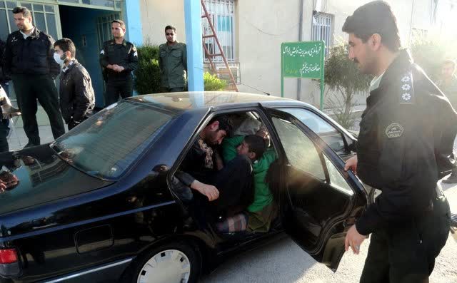 توقیف خودروی حامل اتباع افغانستانی قاچاق