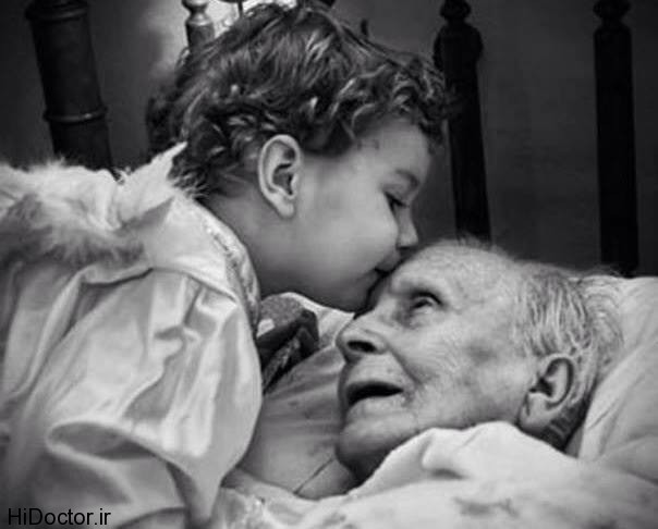 ابراز علاقه یک نوه نسبت به پدربزرگ