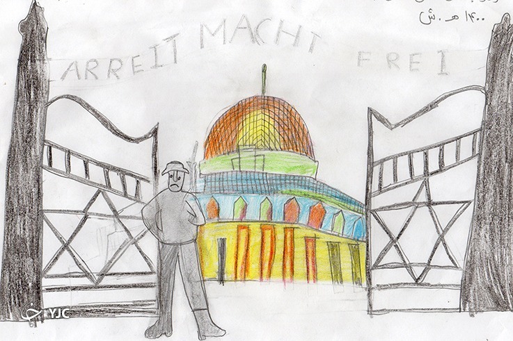 مسابقه نقاشی و کاریکاتور با عنوان «معرفی روز قدس با زبان فرهنگ و هنر» در روز جهانی قدس، کابل افغانستان