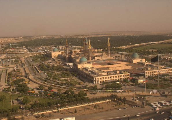 تصویر هوایی مرقد امام خمینی