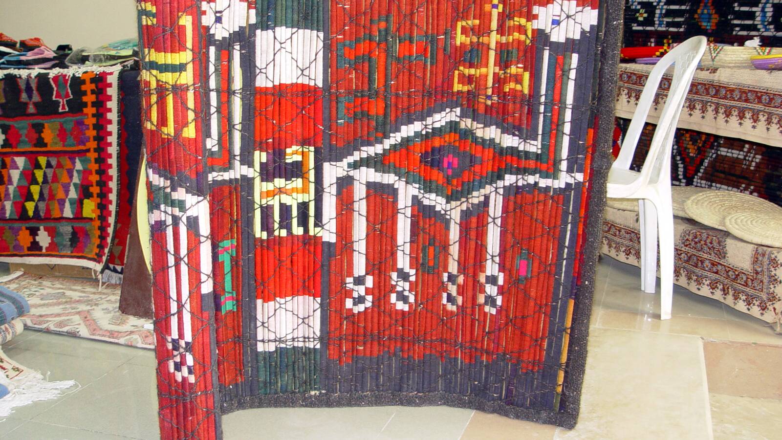 محصول هنر چیغ‌بافی در استان ایلام