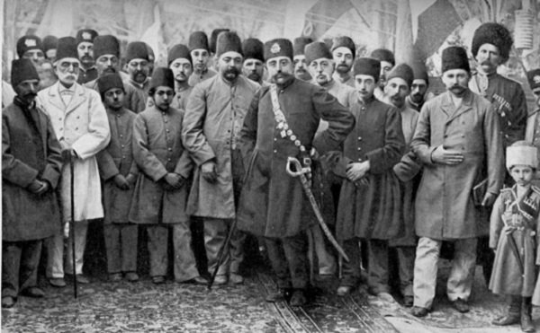 عکس قدیمی از مظفرالدین شاه قاجار