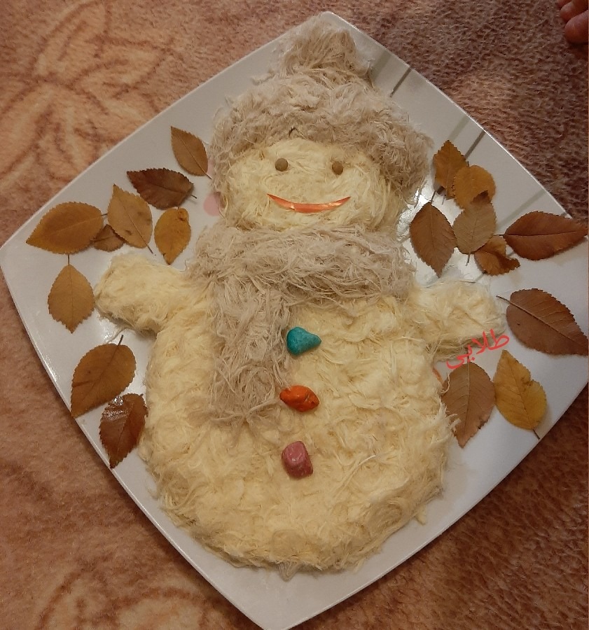 تزئین شب یلدایی پشمک