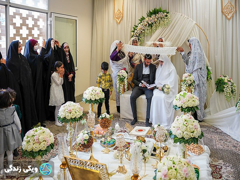 سفره عقد - حرم شاه چراغ