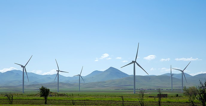 اولین مزرعه توربین‌های بادی ایران