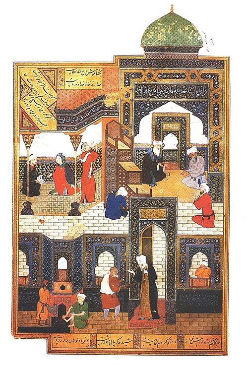 نگاره کمال الدین بهزاد