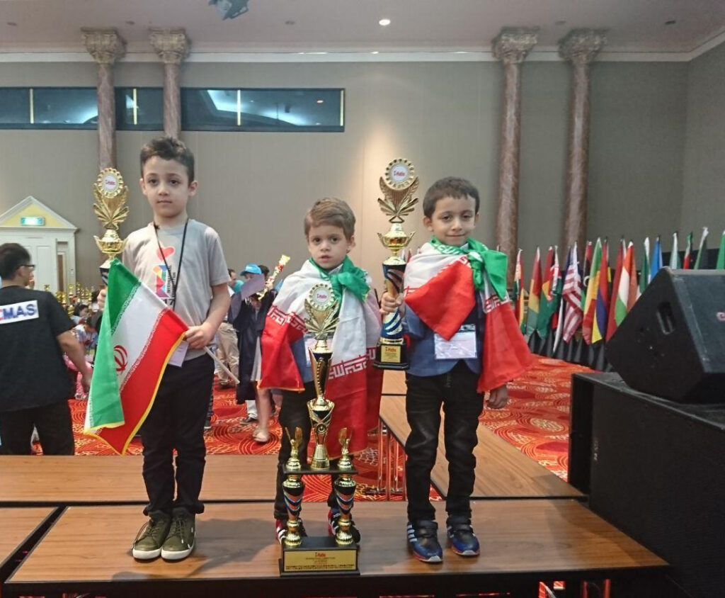 کسب مقام اول جهان توسط نوآموزان ایرانی در مسابقات مفاهیم جهانی پایه ریاضی به شیوه «آیمث»