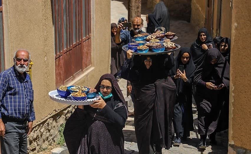 سفره برکت - کاشان