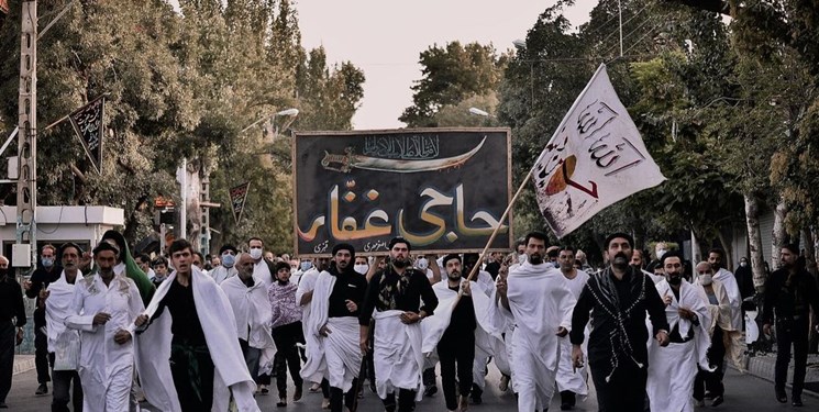 مراسم حوله‌بندان در شهر مراغه