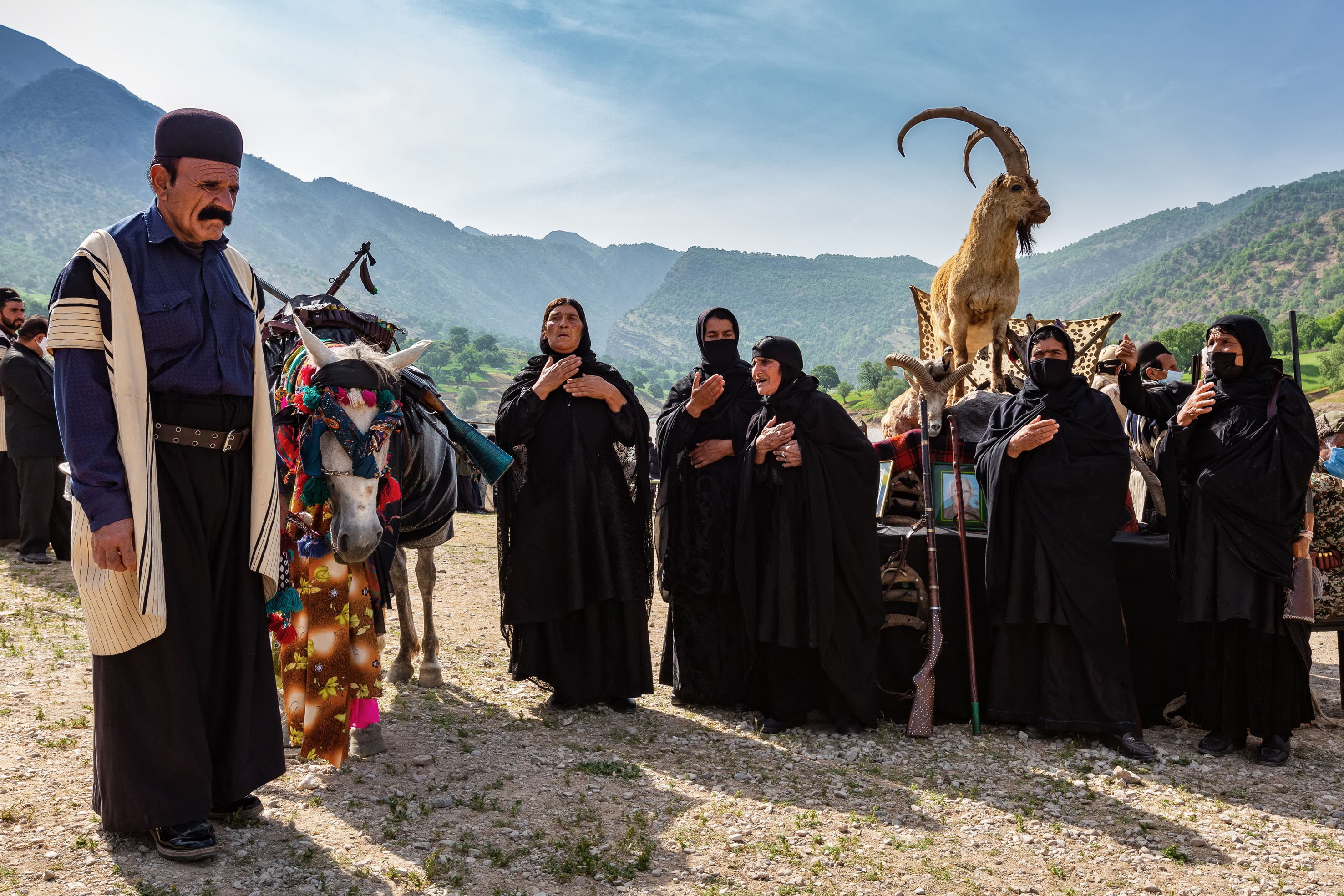 برگزاری آیین کتل بندی برای بزرگان طایفه ایل بختیاری؛ استان چهارمحال و بختیاری