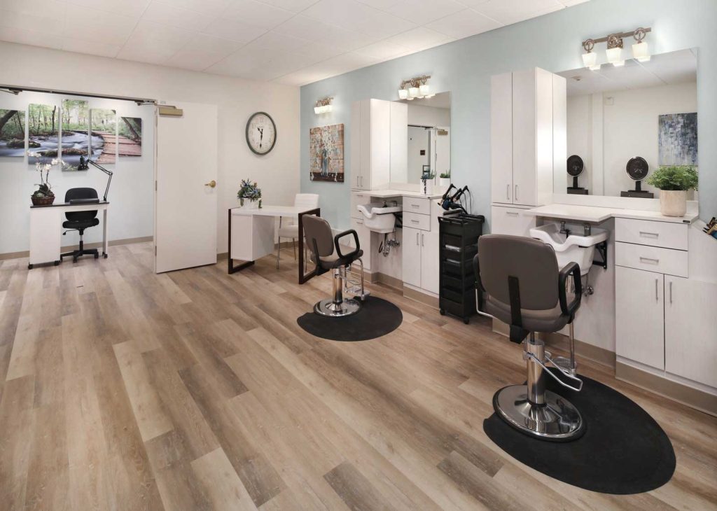 دکوراسیون آرایشگاه زنانه