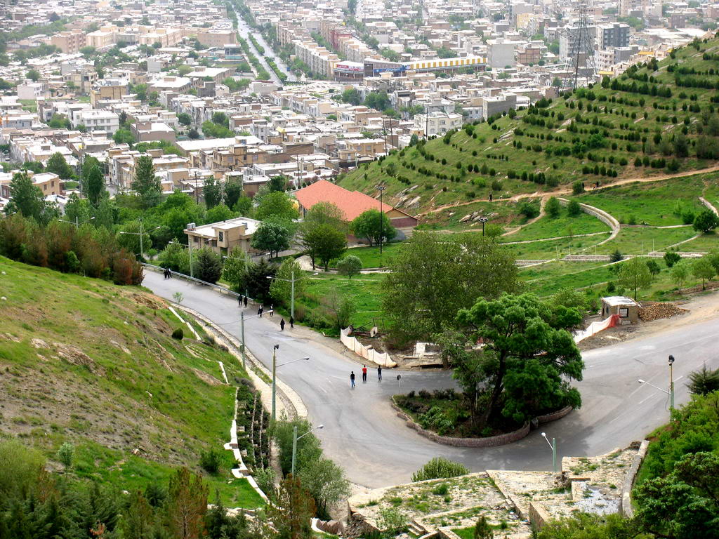 نمایی از شهر سنندج