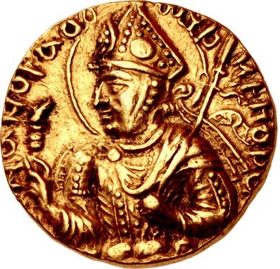 ایزدبانو اشتاد - سکه کوشانی