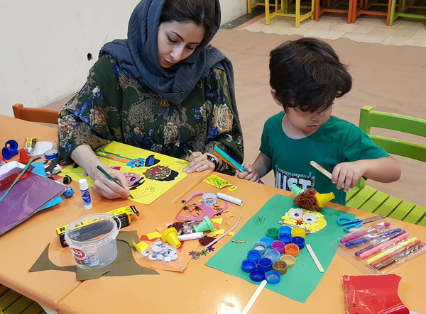کارگاه مادر و کودک در مرکز شماره ۸ کانون استان تهران