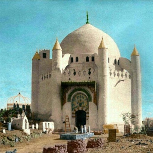 بقعه ائمه بقیع؛ آرامگاه امام حسن پیش از تخریب در ۱۳۰۸ قمری