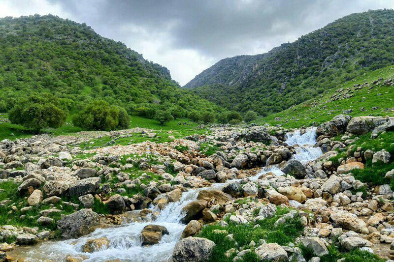 آبشار روستای نگل