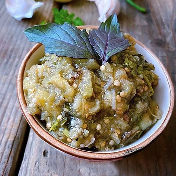 ترشی ریحون بادمجان