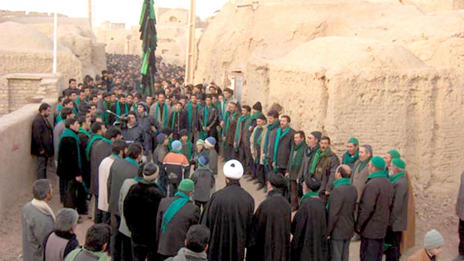 چاووشخوانی در یکی از روستاهای استان یزد