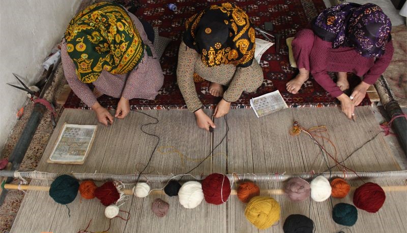 قالیبافی در ترکمن