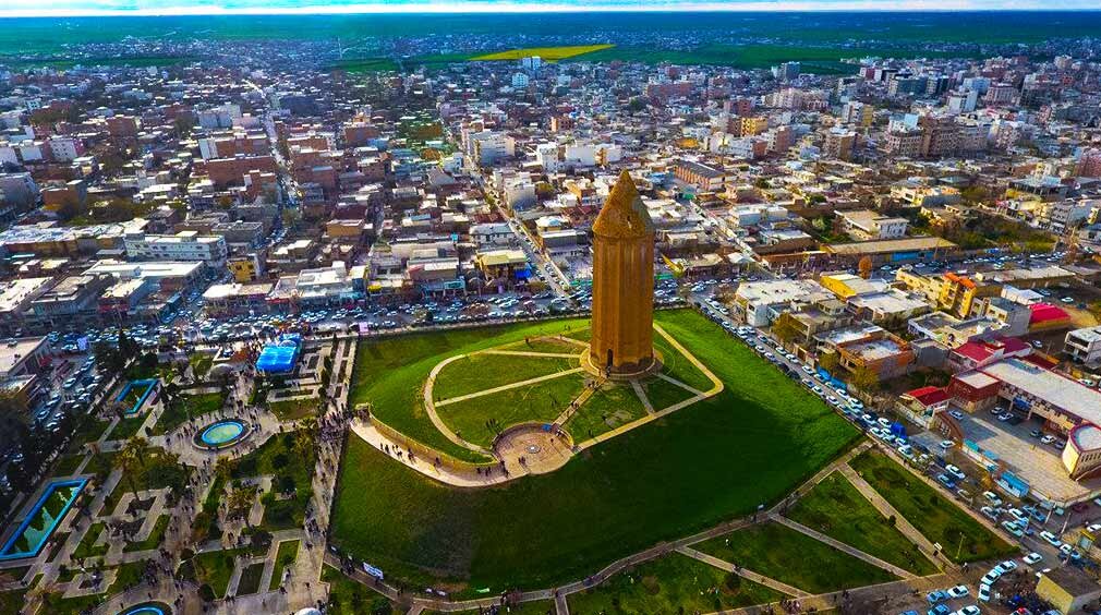 نمایی از شهر گنبد کاووس