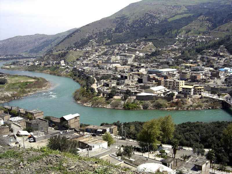 نمایی از شهر رودبار