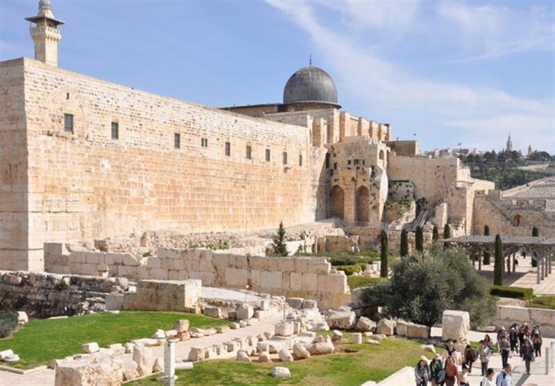 نمایی از مسجد الاقصی