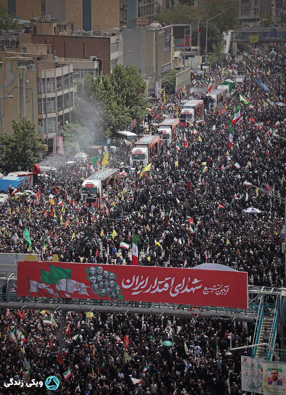 تشییع پیکر شهدای مقاومت و اقتدار ایران