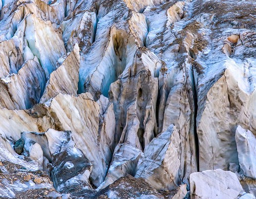 یخچالهای طبیعی کوه سیلو در جنوب ترکیه - آبشارهای یخچالی