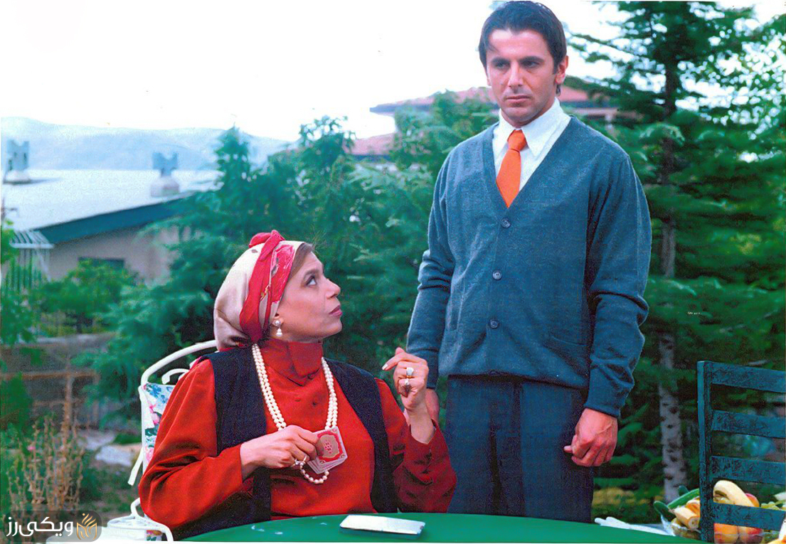 بازنمایی شوگرمامی در فیلم نقاب، امین حیایی در کنار گوهر خیراندیش