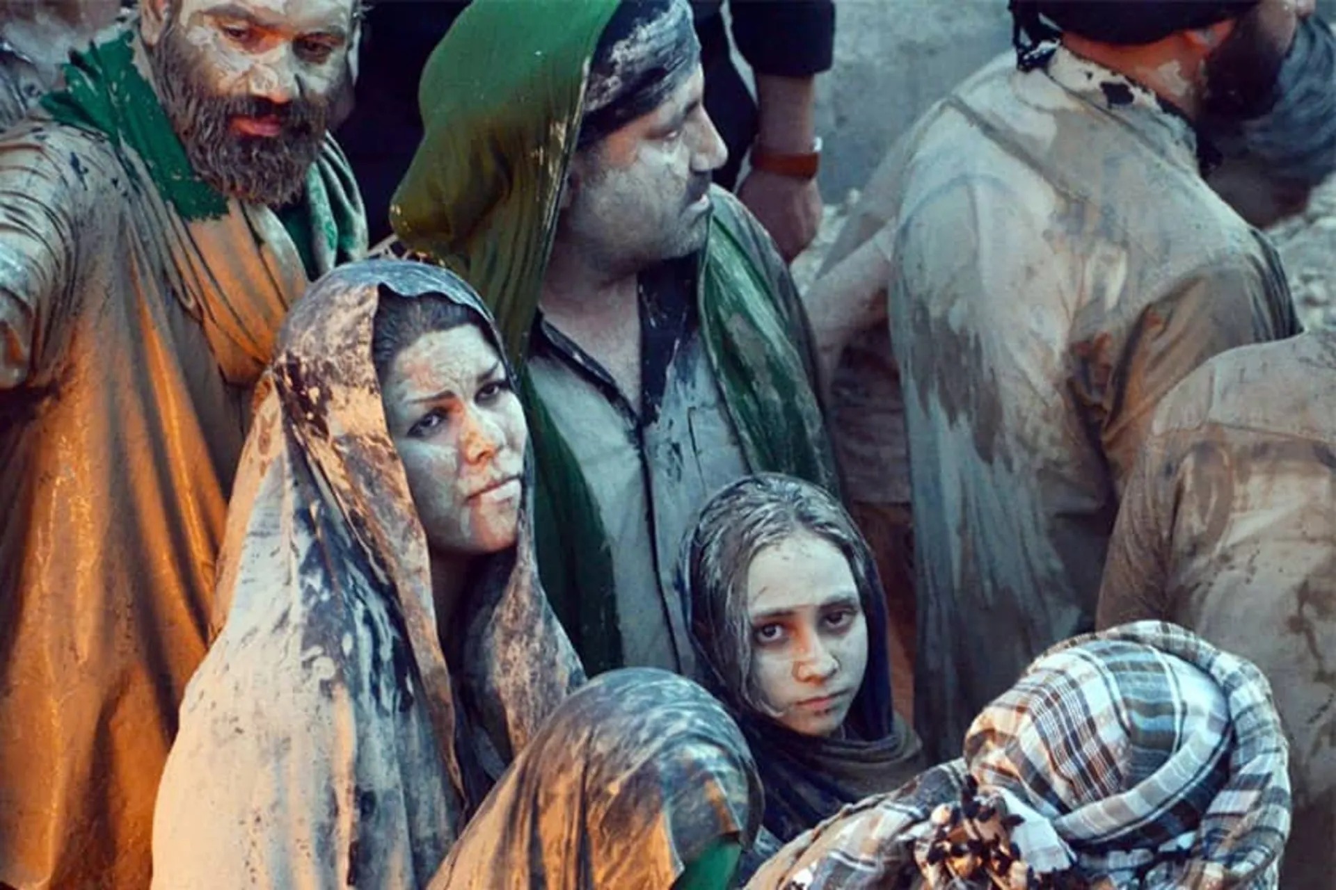 آیین گل‌مالی در خرم‌آباد