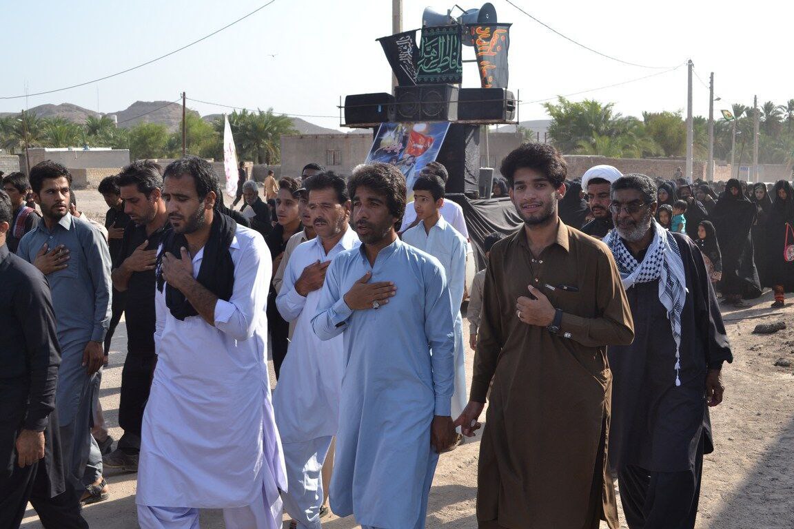 عزا داری امام حسین ع - مردم سیستان