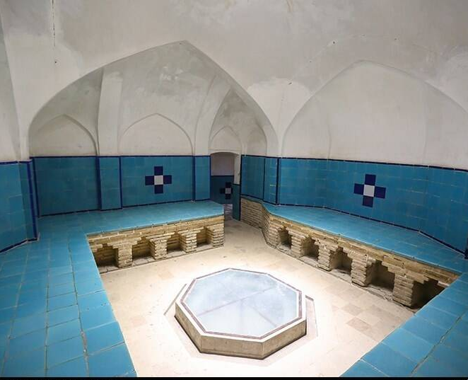 حمام قاجاری در باغ فین کاشان