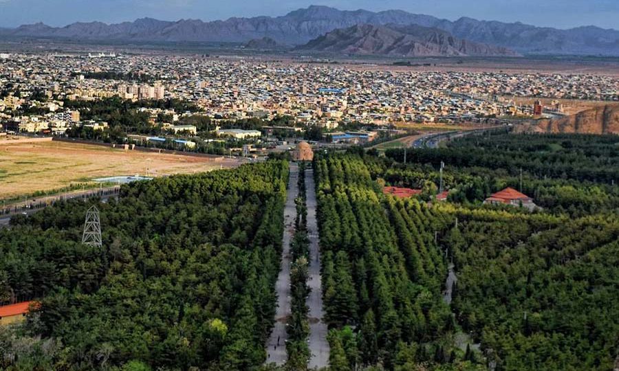 نمایی از شهر کرمان