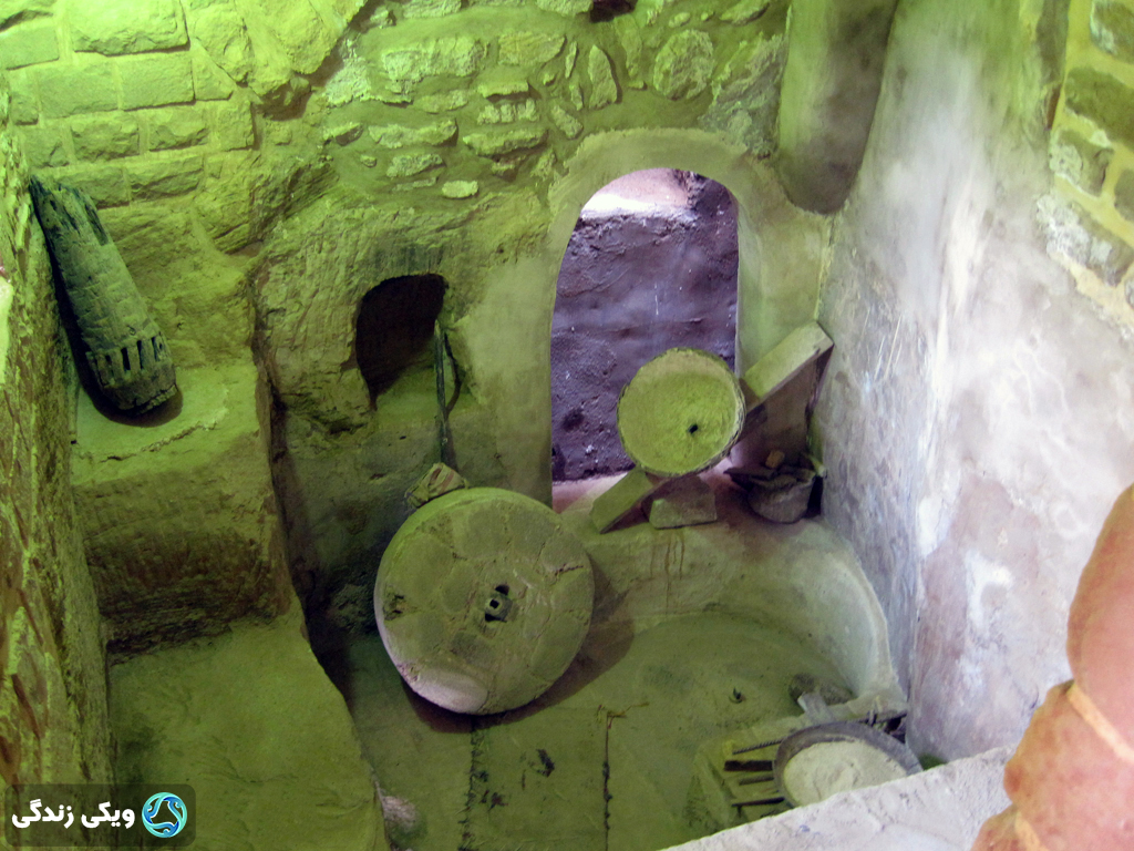 یکی از آسیاب‌های باقی‌مانده در سازه‌های آبی شوشتر