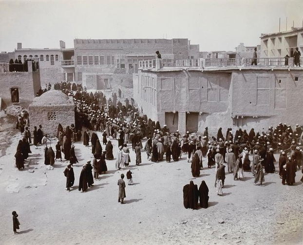 عزاداری محله بهبهانی بوشهر-عکس قدیمی