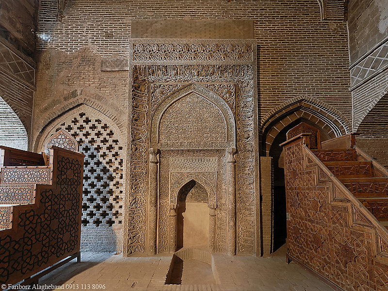 مهراب اولجایتو -مسجد جامع اصفهان محراب اولجایتو