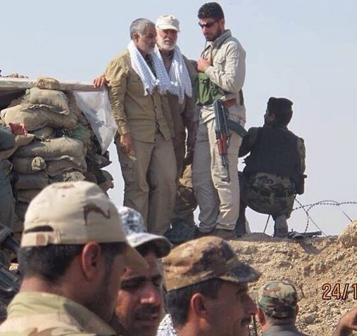 قاسم سلیمانی-ابومهدی المهندس-جنگ با داعش