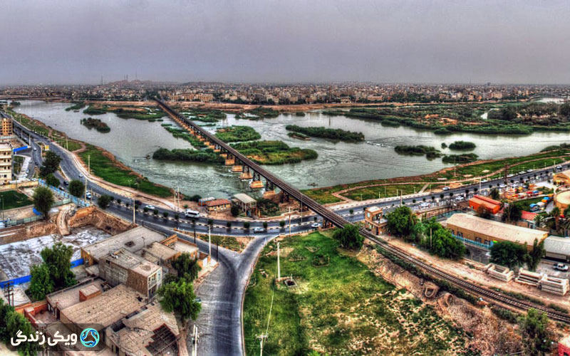 شهر اهواز-پل سیاه