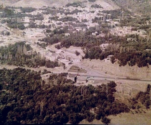 تصویر قدیمی از پایین بازار رودبار