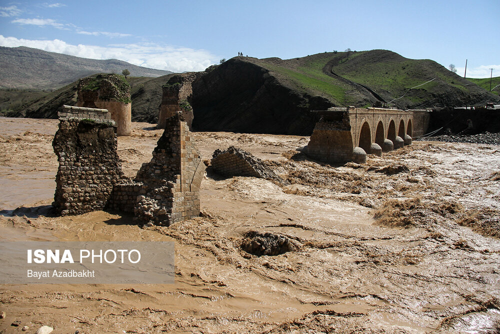 تخریب پل کشکان