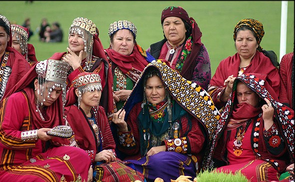 لباس زنان ترکمن