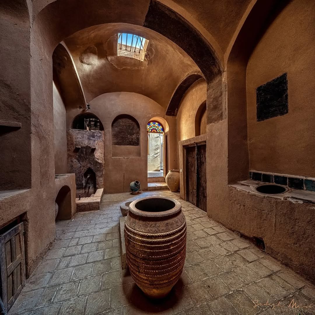 آشپزخانه خانه تاریخی عرب‌زاده در شهر یزد