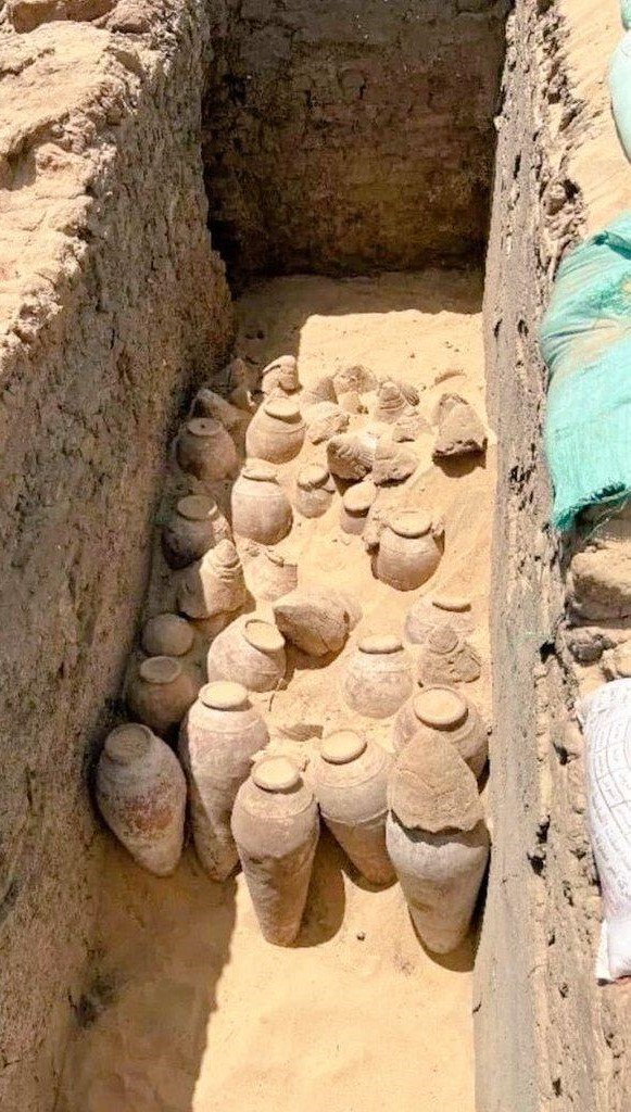 کوزه‌های شراب- قدمت ۵ هزار ساله - مصر