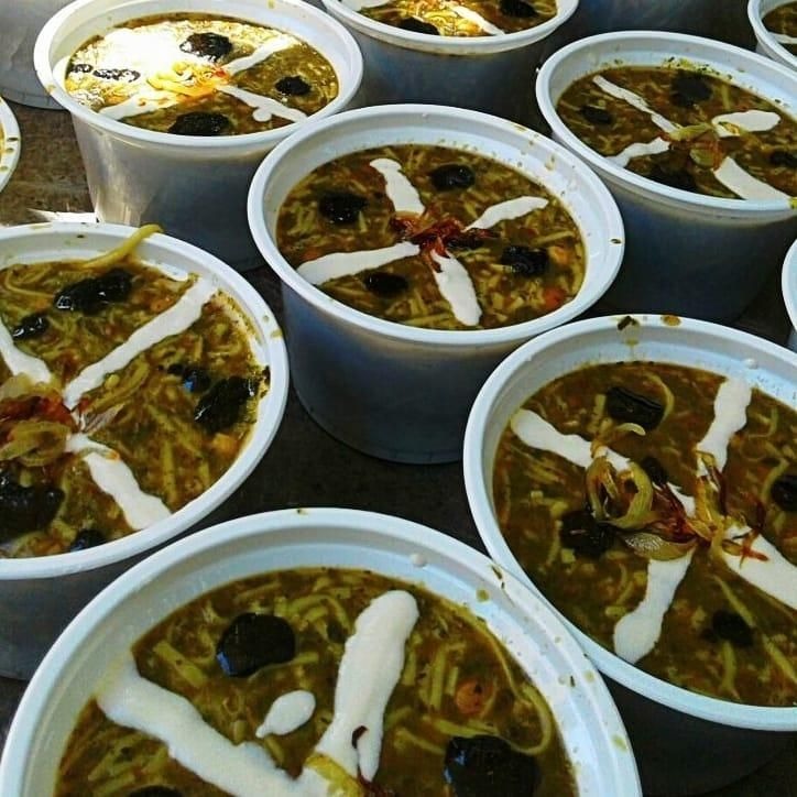 آش نذری بی‌بی‌حور و بی‌بی‌نور