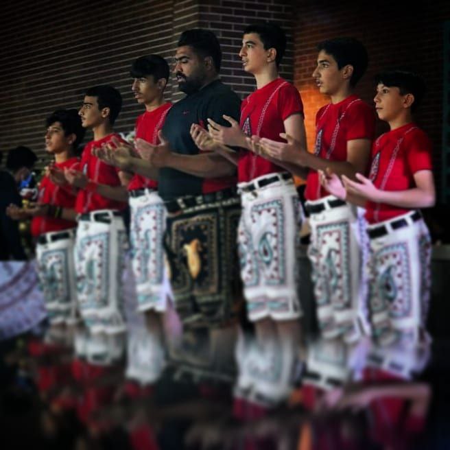 دعا کردن در پایان ورزش از کهنترین آداب زورخانه